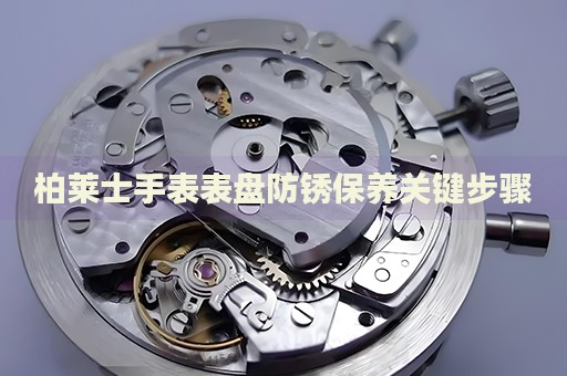 柏萊士手表表盤(pán)防銹保養(yǎng)關(guān)鍵步驟