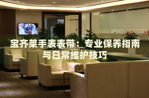 寶齊萊手表表帶：專業(yè)保養(yǎng)指南與日常維護(hù)技巧