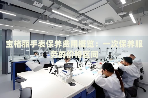 寶格麗手表保養(yǎng)費(fèi)用概覽：一次保養(yǎng)服務(wù)的價(jià)格區(qū)間