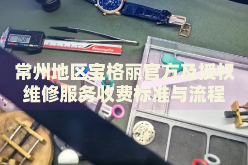 常州地區(qū)寶格麗官方及授權維修服務收費標準與流程