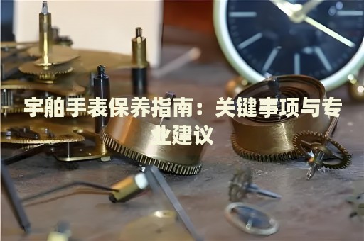 宇舶手表保養(yǎng)指南：關(guān)鍵事項與專業(yè)建議