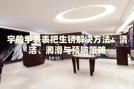 宇舶手表表把生銹解決方法：清潔、潤滑與預(yù)防策略