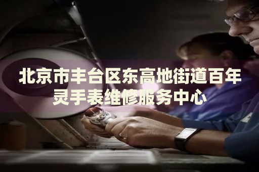 北京市豐臺區(qū)東高地街道百年靈手表維修服務中心