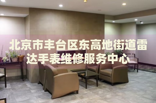 北京市豐臺區(qū)東高地街道雷達手表維修服務中心
