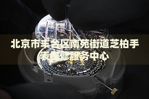 北京市豐臺區(qū)南苑街道芝柏手表維修服務中心