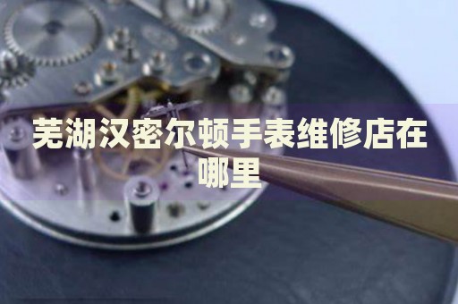 蕪湖漢密爾頓手表維修店在哪里