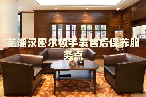 蕪湖漢密爾頓手表售后保養(yǎng)服務點