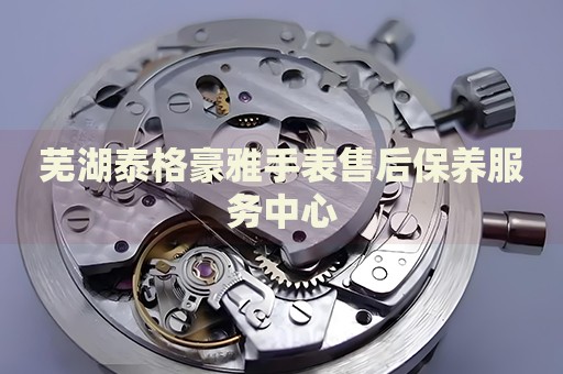 蕪湖泰格豪雅手表售后保養(yǎng)服務(wù)中心