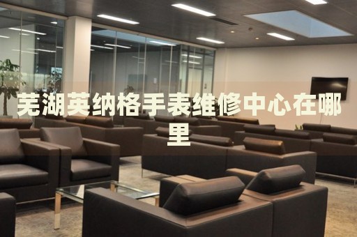 蕪湖英納格手表維修中心在哪里