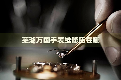 蕪湖萬國手表維修店在哪
