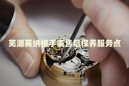 蕪湖英納格手表售后保養(yǎng)服務點