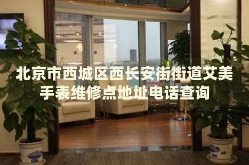 北京市西城區(qū)西長安街街道艾美手表維修點地址電話查詢