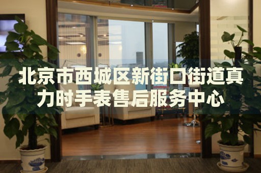 北京市西城區(qū)新街口街道真力時(shí)手表售后服務(wù)中心