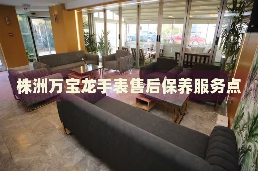株洲萬寶龍手表售后保養(yǎng)服務(wù)點(diǎn)