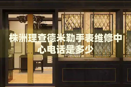 株洲理查德米勒手表維修中心電話是多少