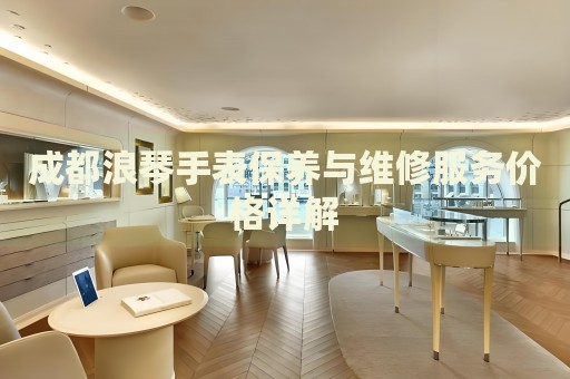 成都浪琴手表保養(yǎng)與維修服務(wù)價(jià)格詳解