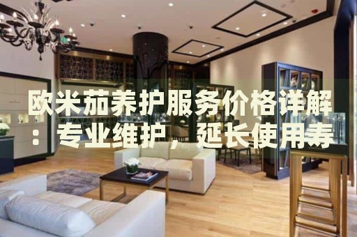 歐米茄養(yǎng)護(hù)服務(wù)價(jià)格詳解：專業(yè)維護(hù)，延長(zhǎng)使用壽命