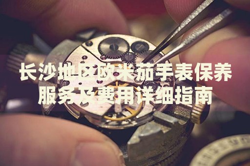 長沙地區(qū)歐米茄手表保養(yǎng)服務(wù)及費用詳細(xì)指南
