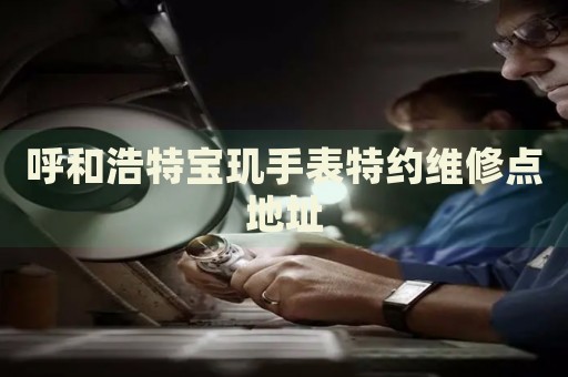 呼和浩特寶璣手表特約維修點(diǎn)地址