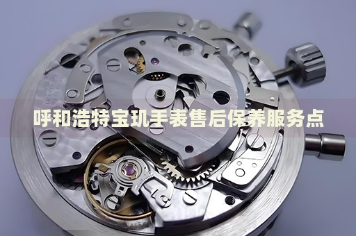 呼和浩特寶璣手表售后保養(yǎng)服務(wù)點(diǎn)