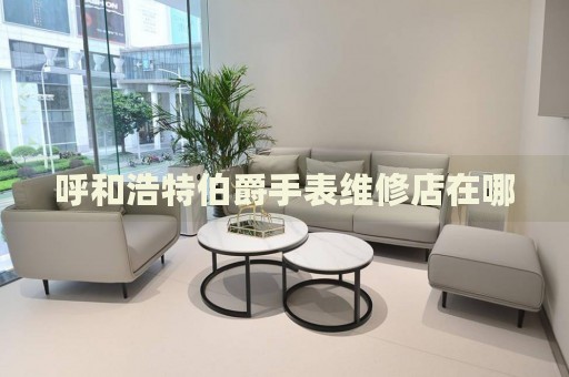 呼和浩特伯爵手表維修店在哪