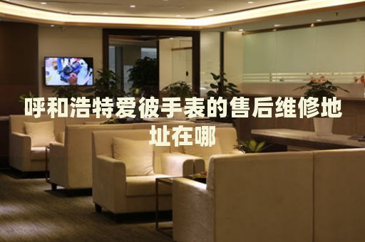 呼和浩特愛(ài)彼手表的售后維修地址在哪