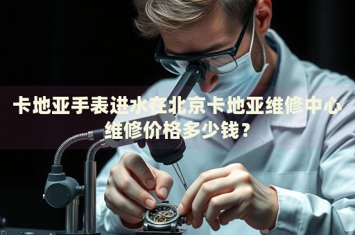 卡地亞手表進水在北京卡地亞維修中心維修價格多少錢？