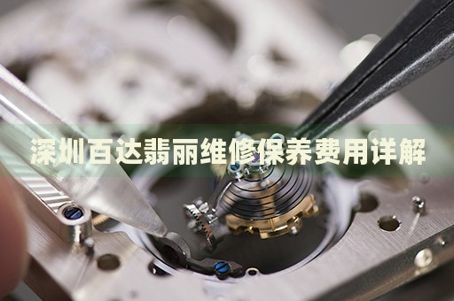 深圳百達翡麗維修保養(yǎng)費用詳解