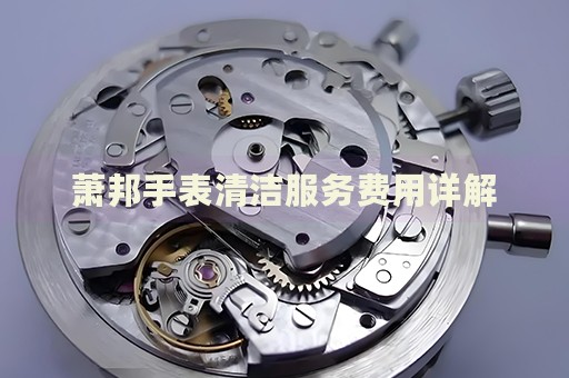 蕭邦手表清潔服務(wù)費用詳解