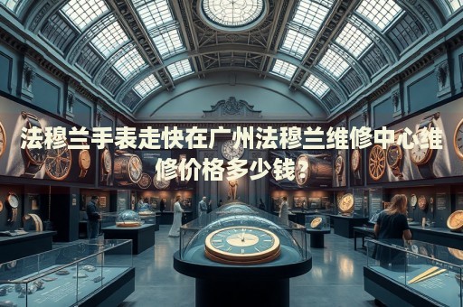 法穆蘭手表走快在廣州法穆蘭維修中心維修價格多少錢？