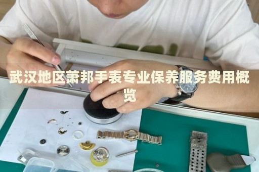 武漢地區(qū)蕭邦手表專業(yè)保養(yǎng)服務(wù)費用概覽