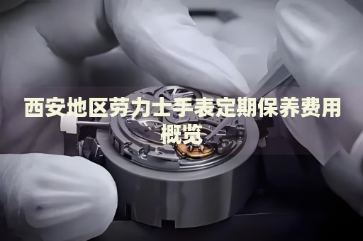西安地區(qū)勞力士手表定期保養(yǎng)費用概覽