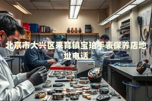 北京市大興區(qū)采育鎮(zhèn)寶珀手表保養(yǎng)店地址電話