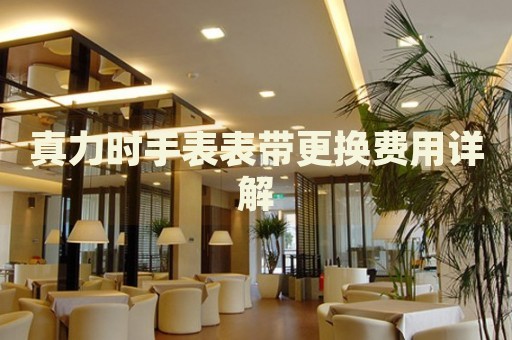 真力時手表表帶更換費用詳解