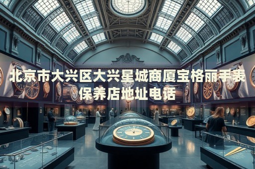 北京市大興區(qū)大興星城商廈寶格麗手表保養(yǎng)店地址電話