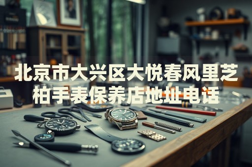 北京市大興區(qū)大悅春風(fēng)里芝柏手表保養(yǎng)店地址電話