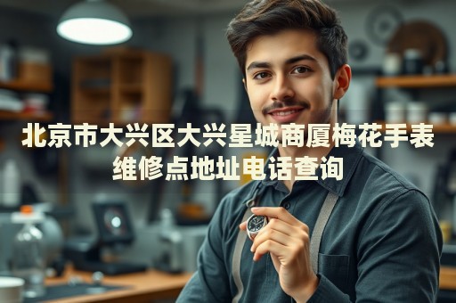 北京市大興區(qū)大興星城商廈梅花手表維修點地址電話查詢