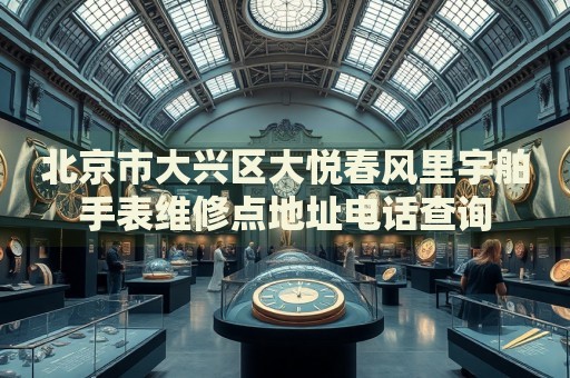 北京市大興區(qū)大悅春風里宇舶手表維修點地址電話查詢