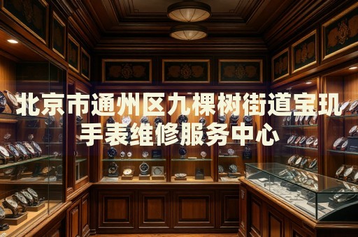 北京市通州區(qū)九棵樹街道寶璣手表維修服務(wù)中心