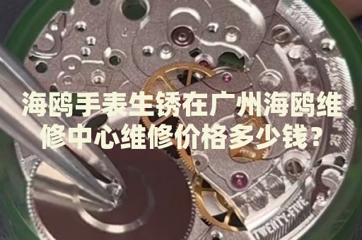 海鷗手表生銹在廣州海鷗維修中心維修價格多少錢？