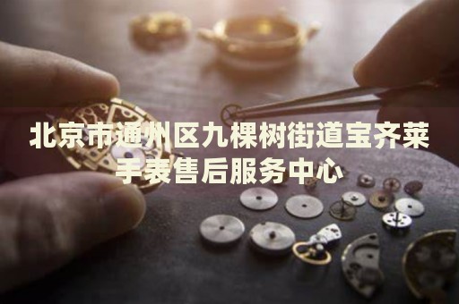 北京市通州區(qū)九棵樹街道寶齊萊手表售后服務(wù)中心