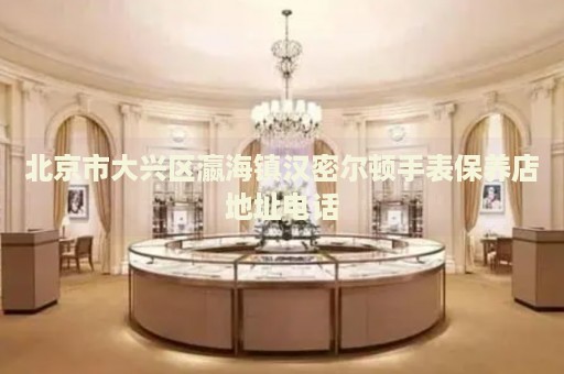 北京市大興區(qū)瀛海鎮(zhèn)漢密爾頓手表保養(yǎng)店地址電話