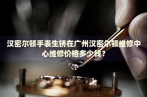 漢密爾頓手表生銹在廣州漢密爾頓維修中心維修價格多少錢？