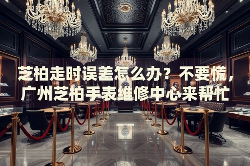 芝柏走時誤差怎么辦？不要慌，廣州芝柏手表維修中心來幫忙