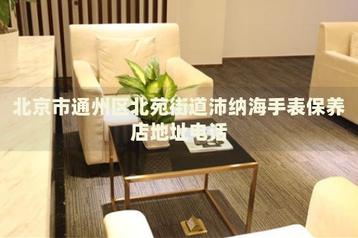 北京市通州區(qū)北苑街道沛納海手表保養(yǎng)店地址電話