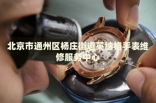 北京市通州區(qū)楊莊街道英納格手表維修服務中心