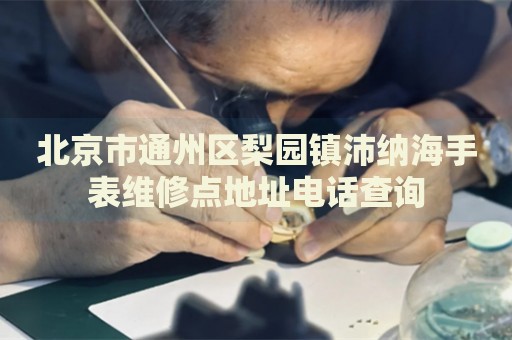 北京市通州區(qū)梨園鎮(zhèn)沛納海手表維修點地址電話查詢