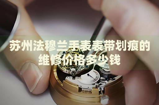 蘇州法穆蘭手表表帶劃痕的維修價(jià)格多少錢
