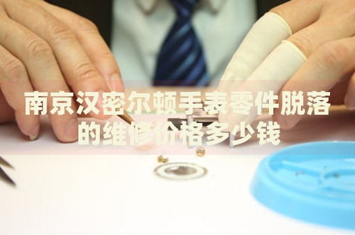 南京漢密爾頓手表零件脫落的維修價格多少錢