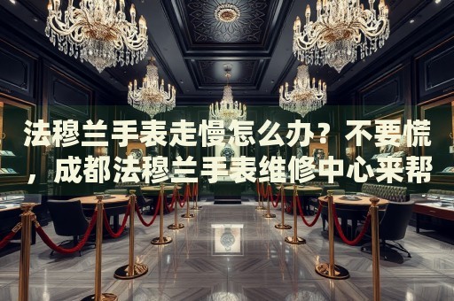 法穆蘭手表走慢怎么辦？不要慌，成都法穆蘭手表維修中心來幫忙
